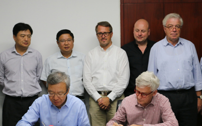 泰豪公司与德国Agn集团签署合作协议